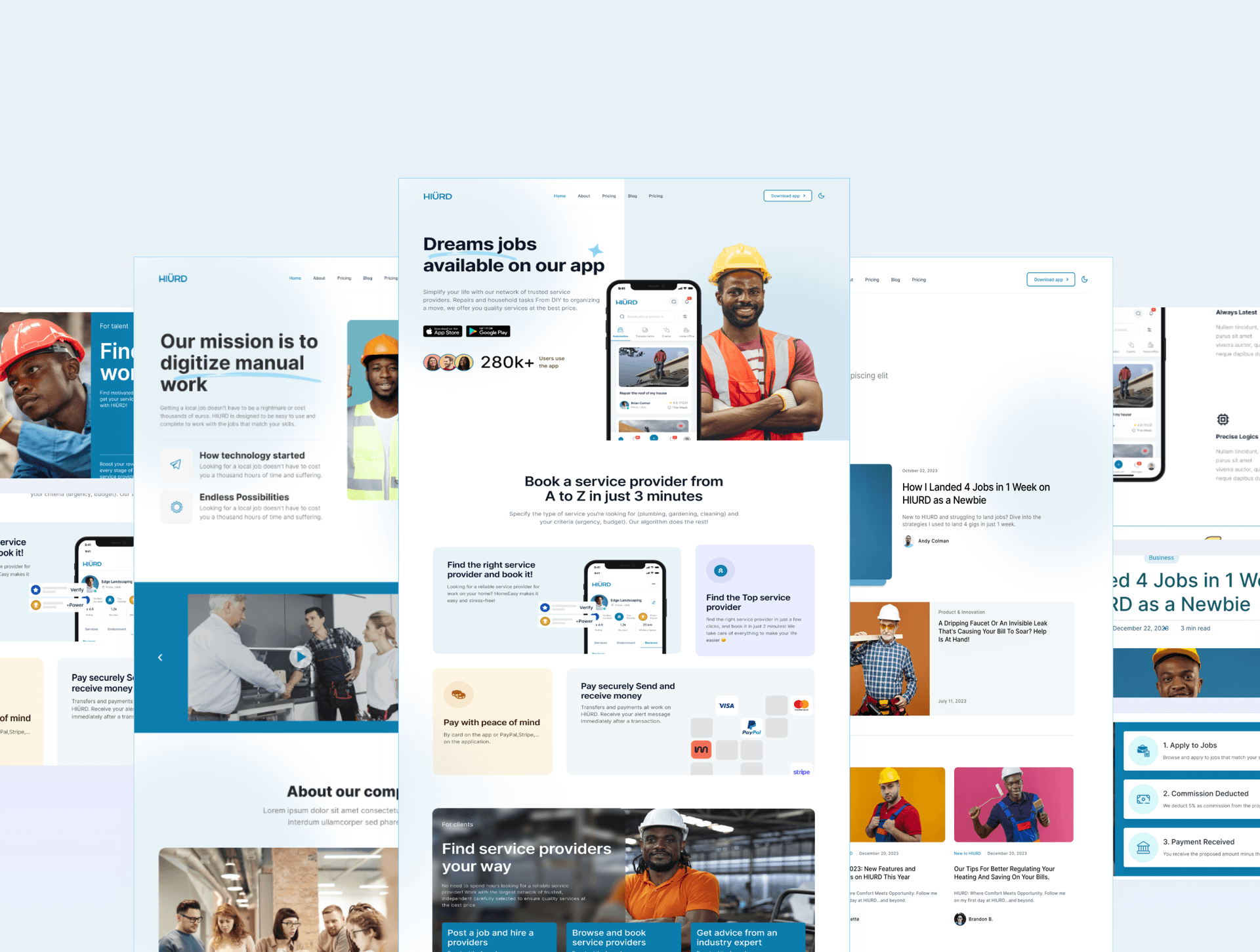 Website Pages