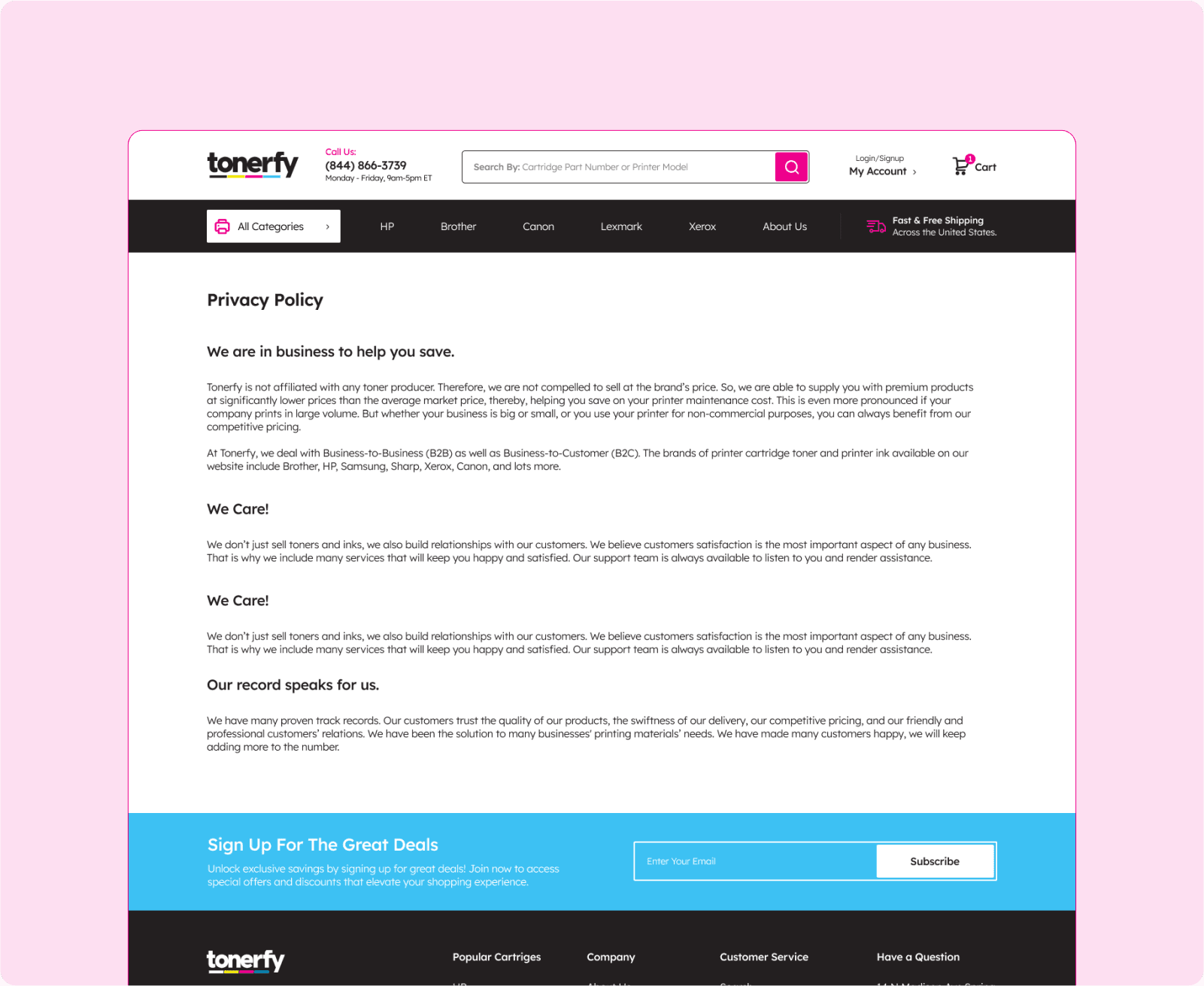 Privacy Policy